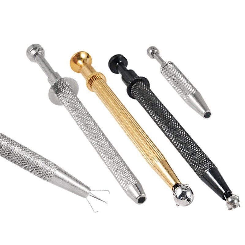 Body Jewelry Metal Types - 1 PC เหล็กผ่าตัด Professional PUSH ในเข็มฉีดยาประเภท