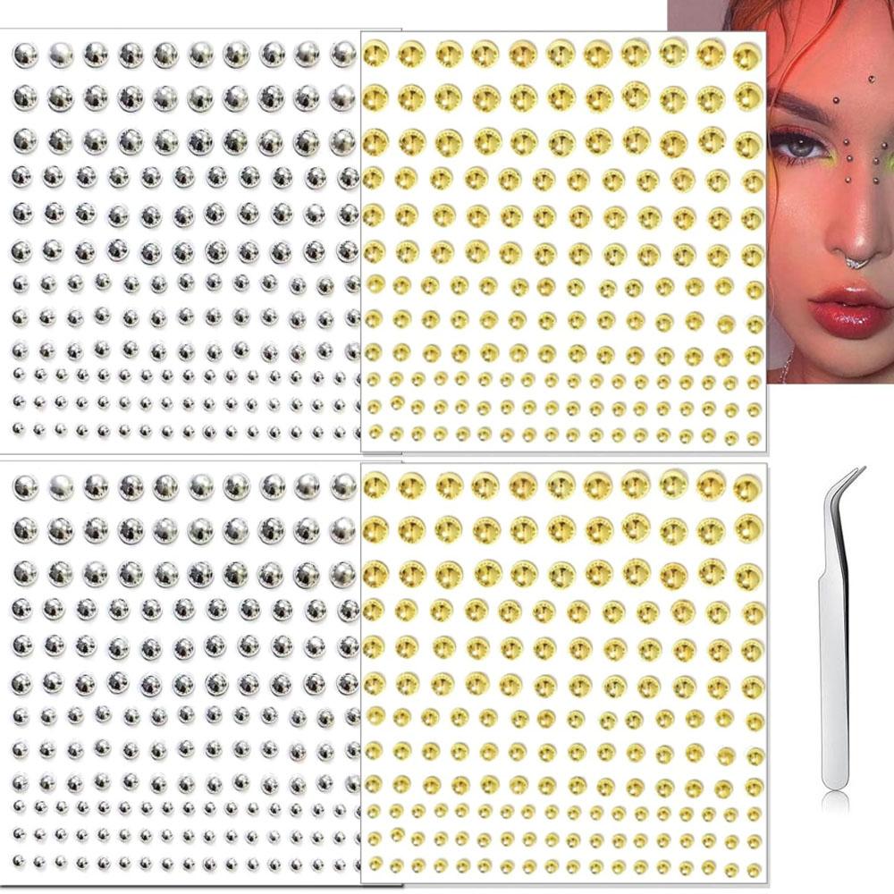 Body Jewelry Lip Ring - ชุดเครื่องประดับปลอม 661 ชิ้น ประกอบด้วย จิวปากปลอม จิวจมูกปลอม