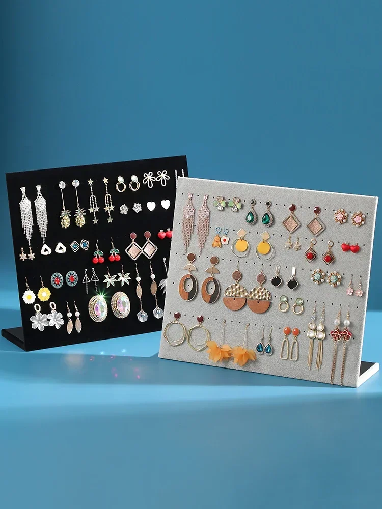 Body Jewelry Display - ชั้นโชว์ต่างหูกำมะหยี่ชั้นเก็บต่างหูความจุขนาดใหญ่ชั้นวางเครื่องประดับแท่นโชว์เครื่องประดับหูเครื่องประดับ