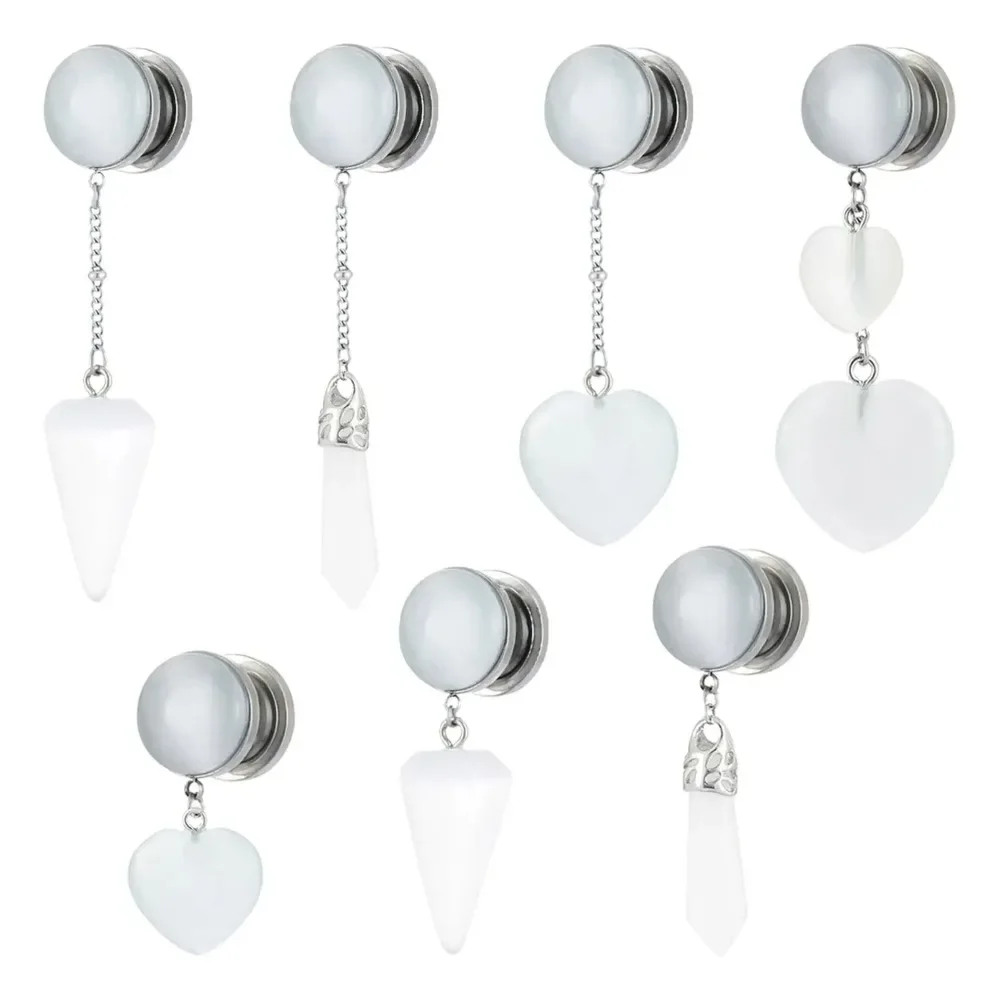 2 PC Multi Type DROP Dangle พู - Body Jewelry Metal Types บทวิจารณ์และราคา