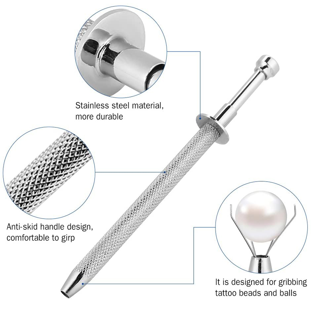 1Pcs Professional Push In ประเ - Body Jewelry Metal Types บทวิจารณ์และราคา