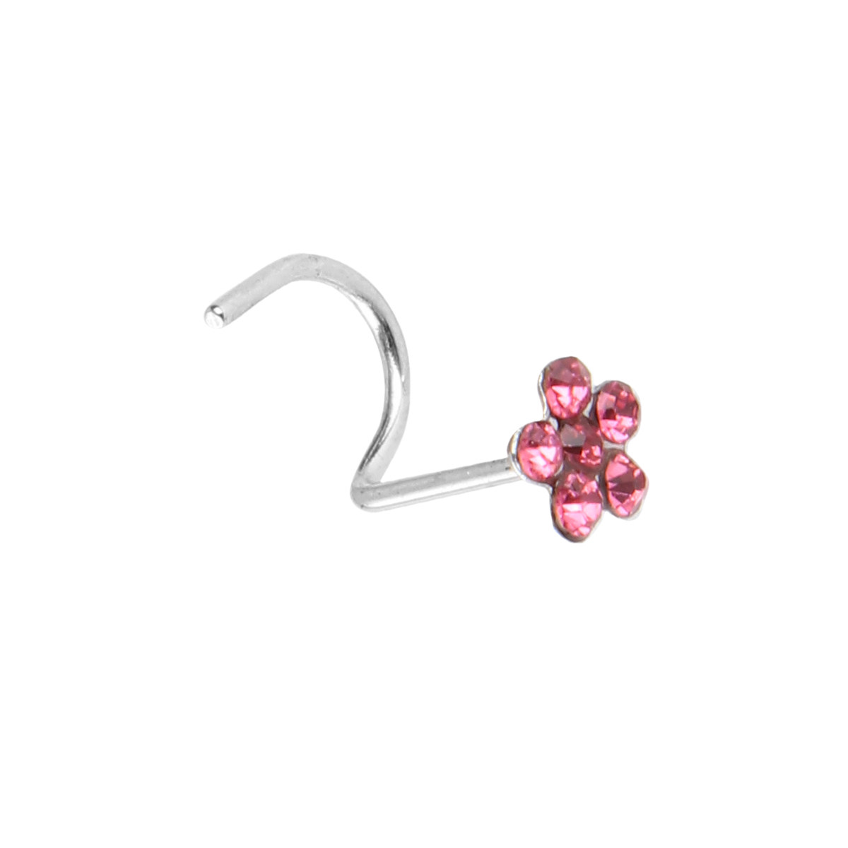 ห่วงจมูกสแตนเลสทรงตัวยู 1 ชิ้น - Body Jewelry Ideas บทวิจารณ์และราคา