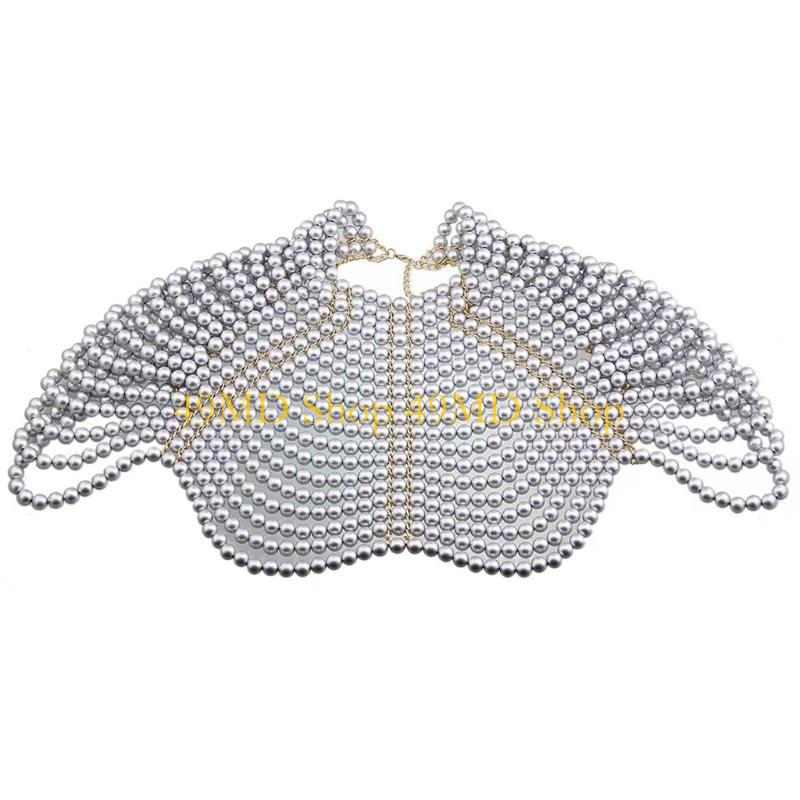 49MD ผู้หญิงที่สง่างามผ้าคลุมไ - Body Jewelry Chest บทวิจารณ์และราคา