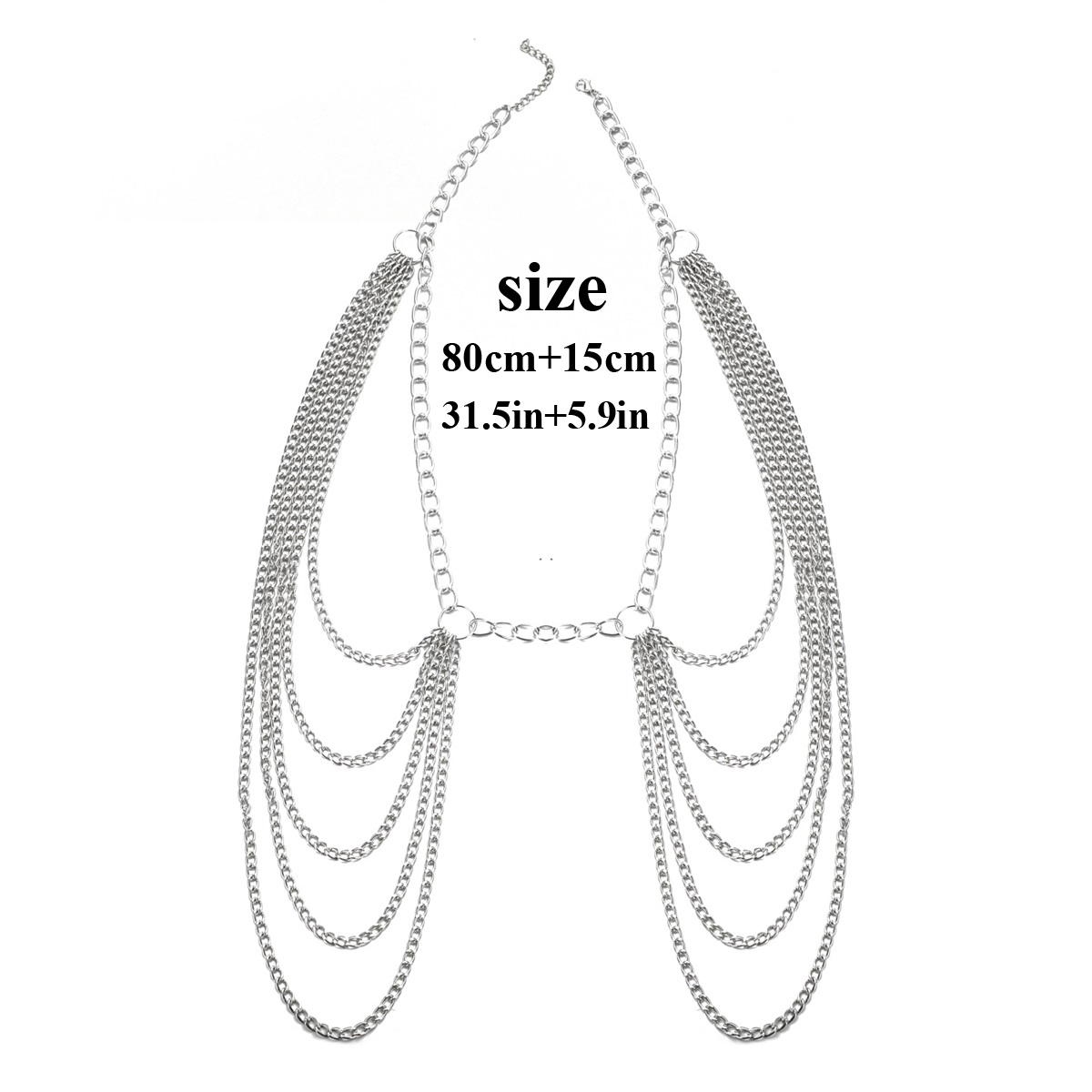 โลหะห่วงโซ่เอวหลายเซ็กซี่โซ่ชุ - Body Jewelry Bulk บทวิจารณ์และราคา