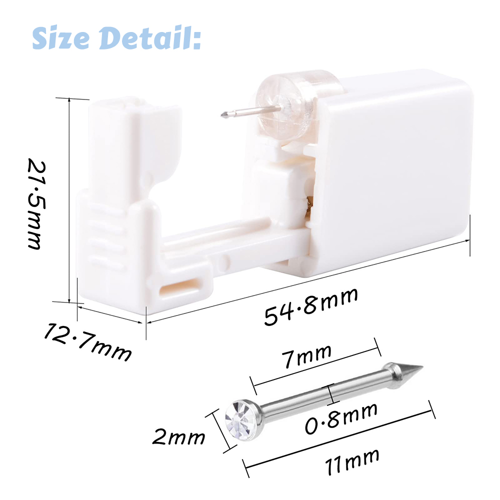 6/12 ชิ้น Disposable Self จมูก - Body Jewelry Factory บทวิจารณ์และราคา
