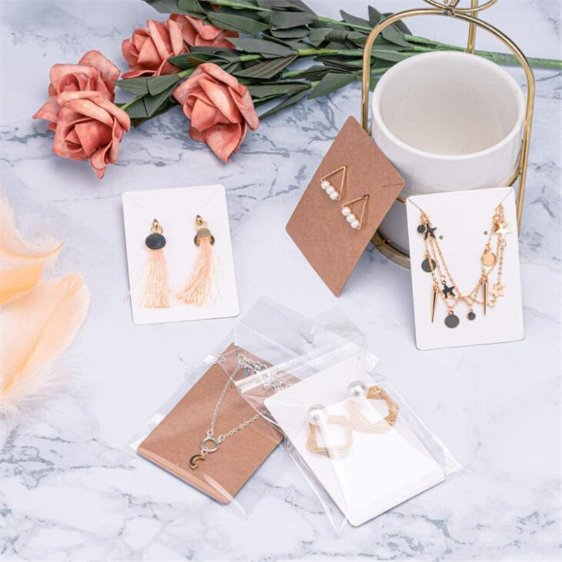 50pcs 6x9 ซม.Handmade With Lov - Body Jewelry Display บทวิจารณ์และราคา