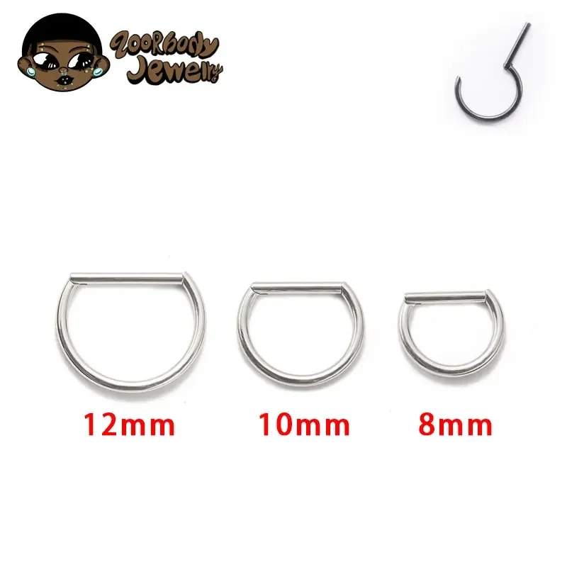 1 ชิ้น G23 ไทเทเนียมเจาะ 16 กร - Zoor Body Jewelry บทวิจารณ์และราคา