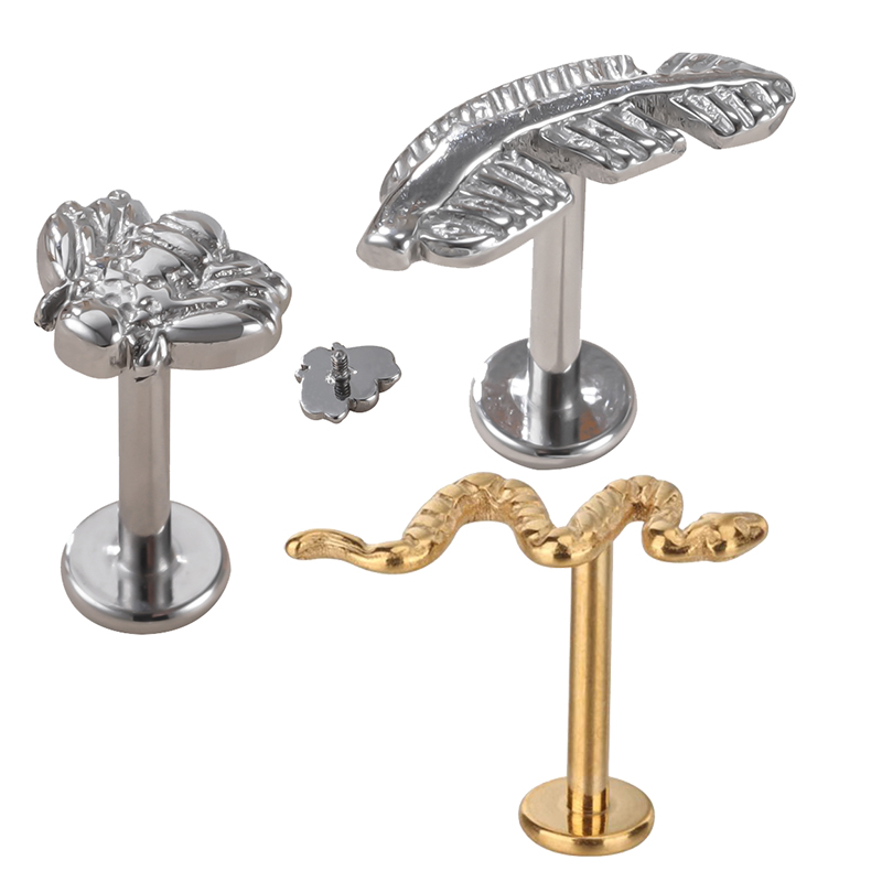 G23 ไทเทเนียมงู/bee/feather/ปร - Body Jewelry Metal Types บทวิจารณ์และราคา