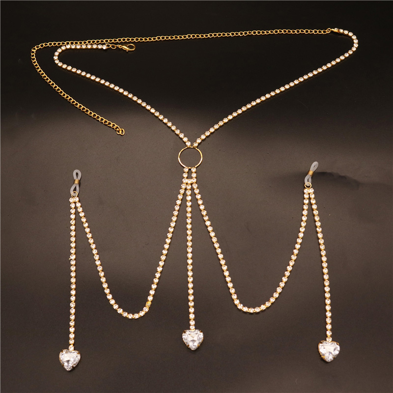 2023 ใหม่แฟชั่นหัวใจสีขาวจุกนม - Body Jewelry Nipple Chain บทวิจารณ์และราคา