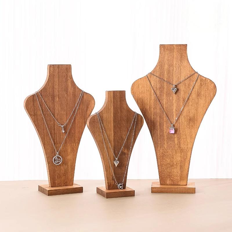 วอลนัทไม้ที่ถอดออกได้ Mannequi - Body Jewelry Display บทวิจารณ์และราคา