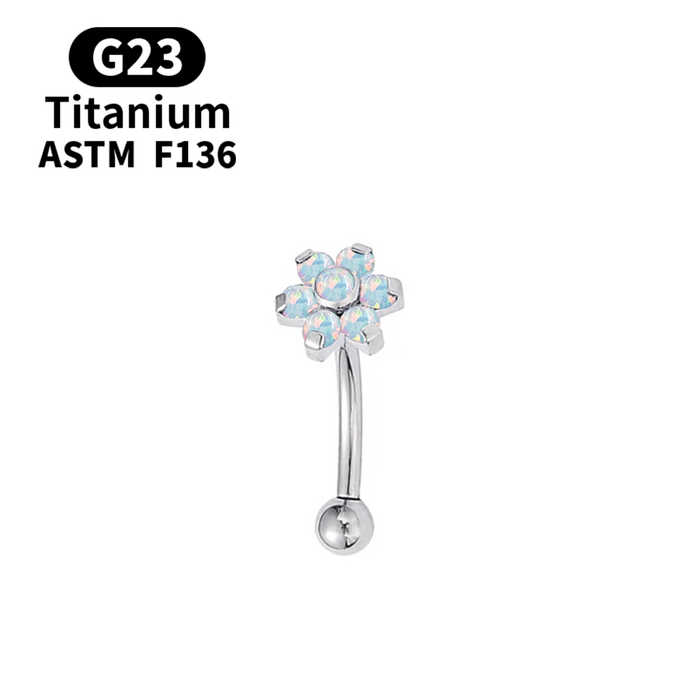 16G โรแมนติกแหวนสำหรับผู้หญิง  - Body Jewelry Metal Types บทวิจารณ์และราคา