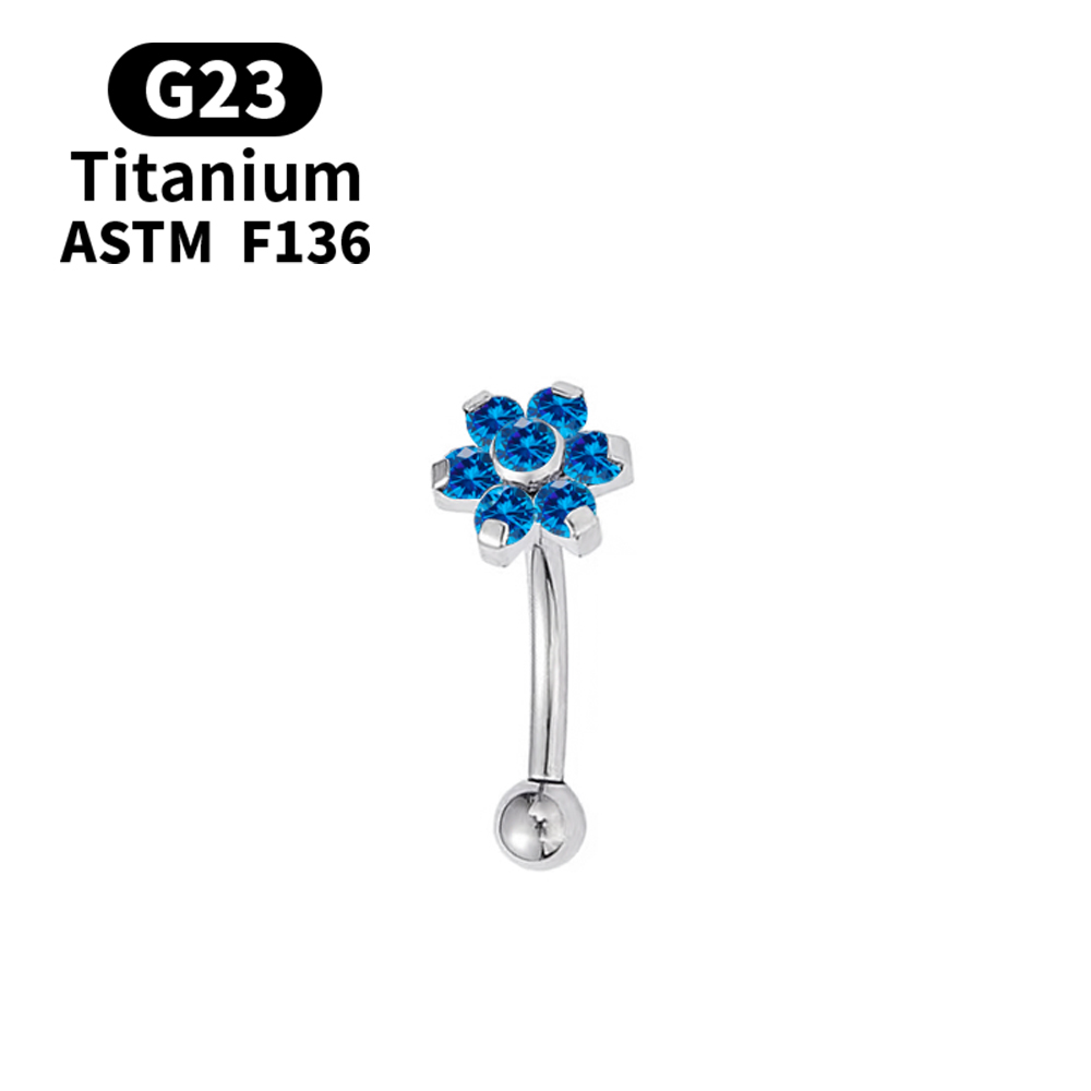 16G โรแมนติกแหวนสำหรับผู้หญิง  - Body Jewelry Metal Types บทวิจารณ์และราคา