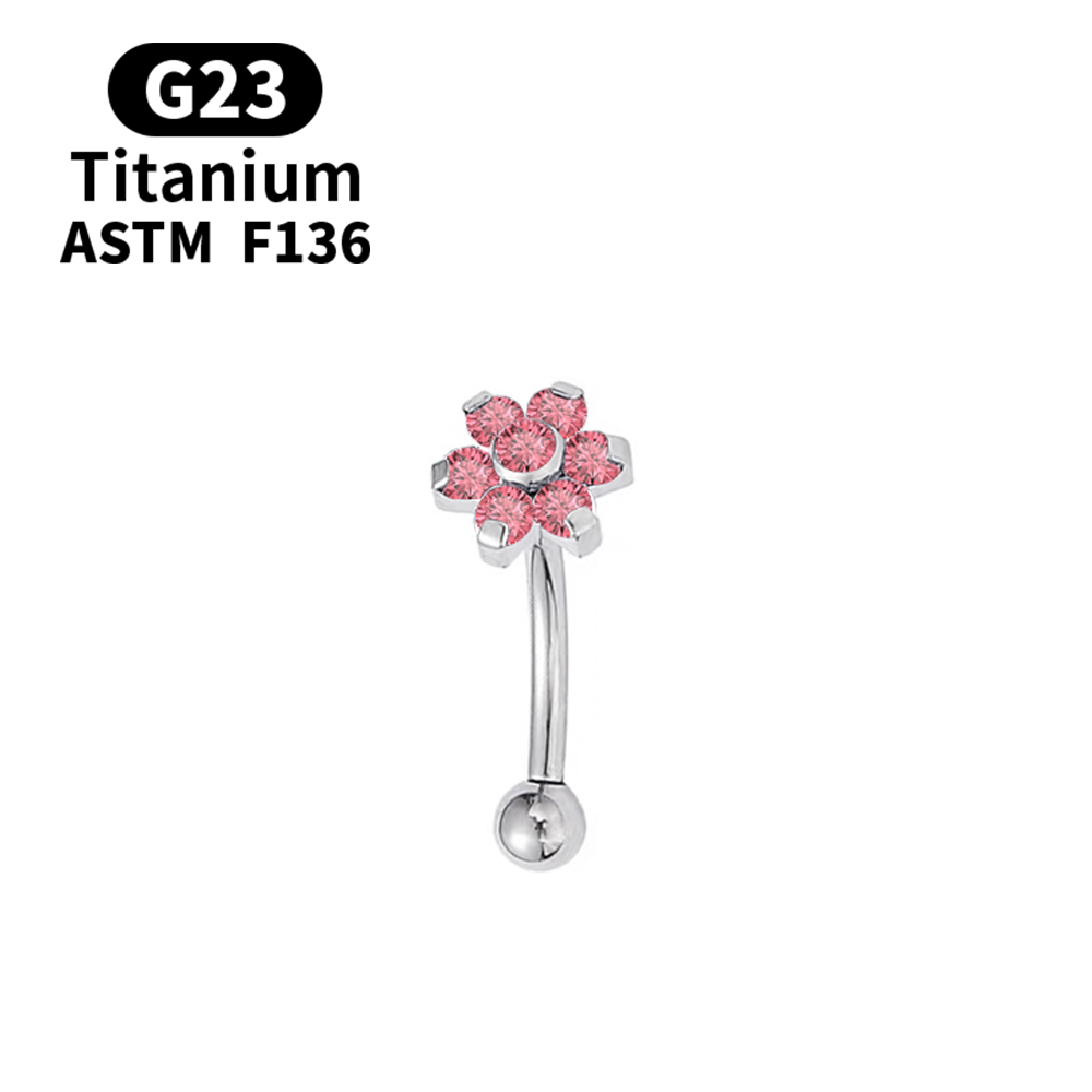 16G โรแมนติกแหวนสำหรับผู้หญิง  - Body Jewelry Metal Types บทวิจารณ์และราคา