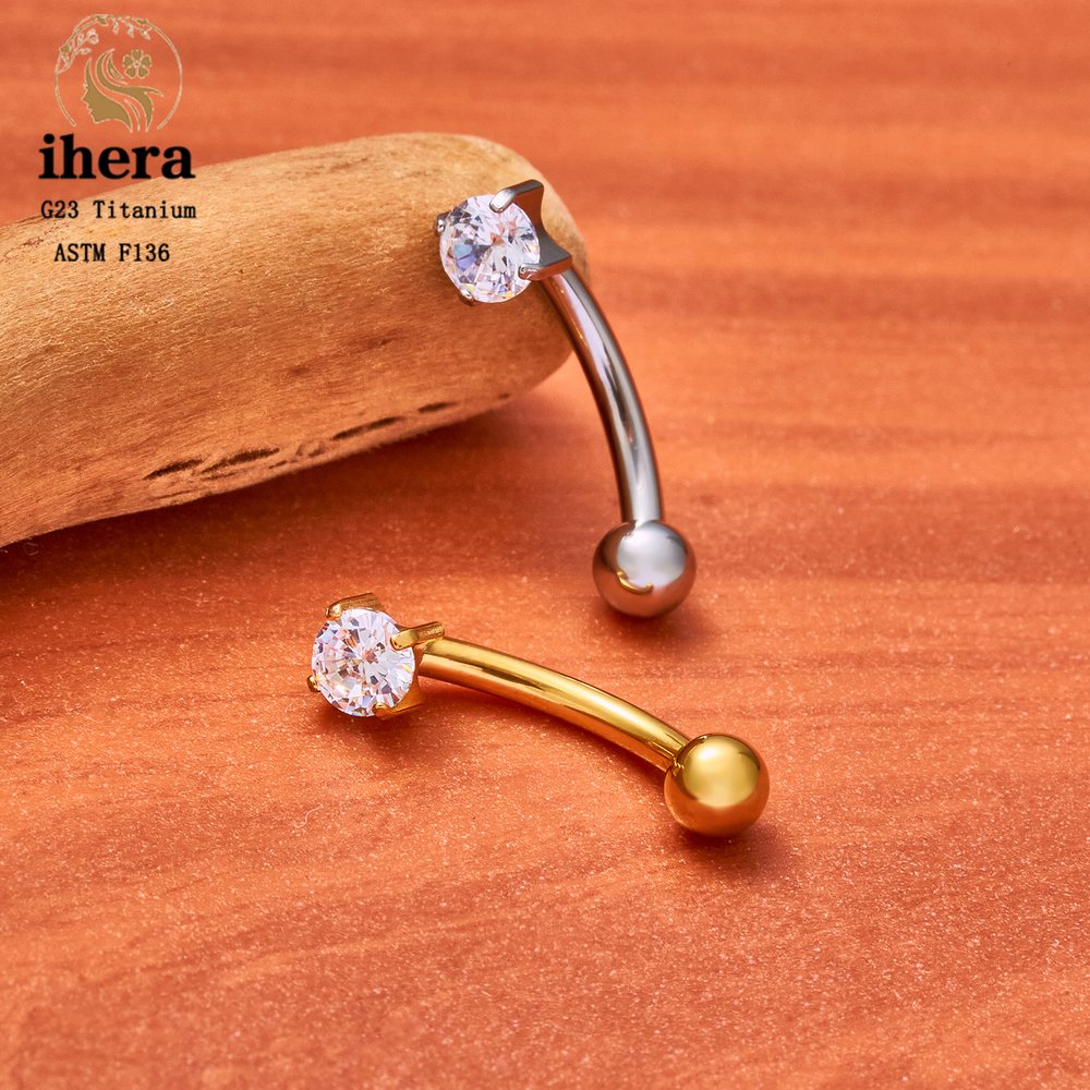 เครื่องประดับเจาะร่างกาย ไทเทเ - Rook Curved Barbell บทวิจารณ์และราคา