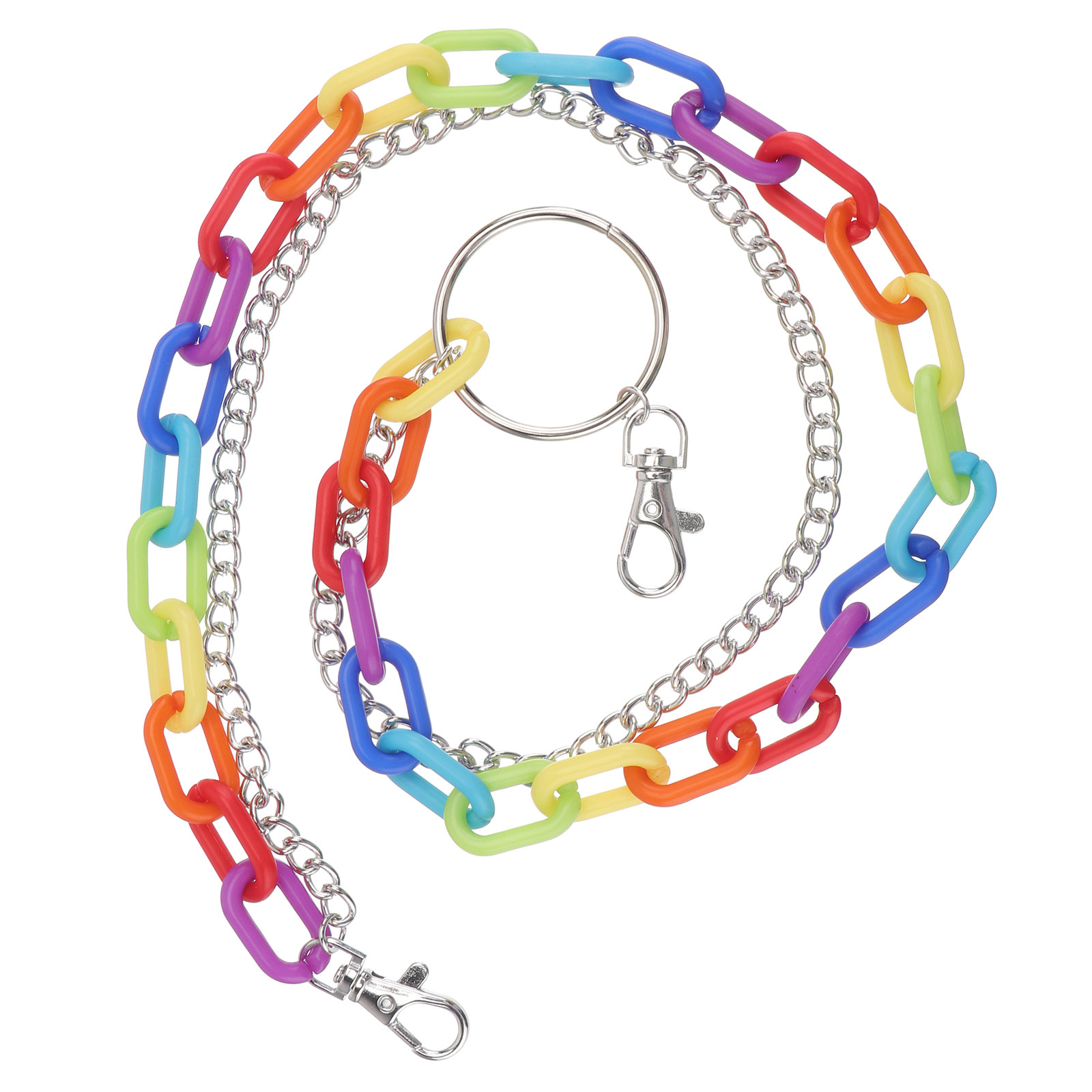 1 ชิ้น โซ่คาดเอวสีรุ้ง โซ่กางเ - Body Jewelry Ideas บทวิจารณ์และราคา
