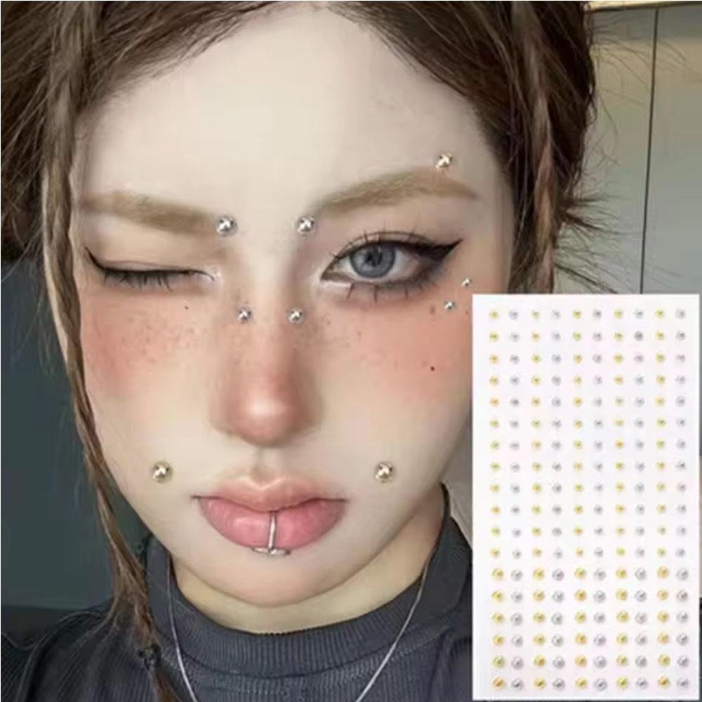ชุด 58-180 ชิ้น สติ๊กเกอร์ติดร - Body Jewelry Lip Ring บทวิจารณ์และราคา