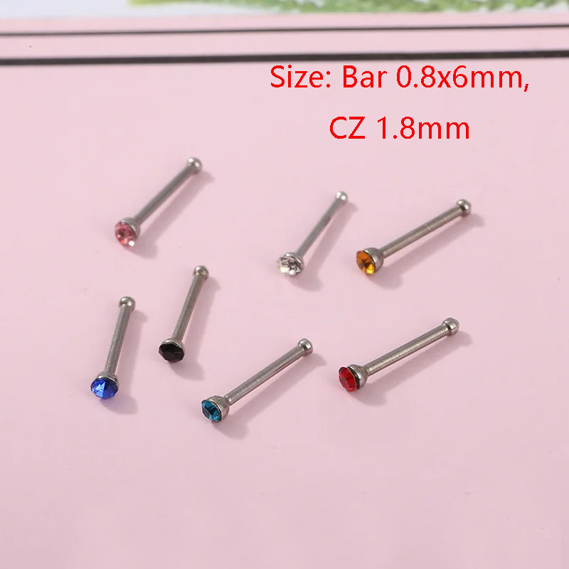 ชุดเครื่องประดับเจาะจมูกสแตนเล - Body Jewelry Storage บทวิจารณ์และราคา