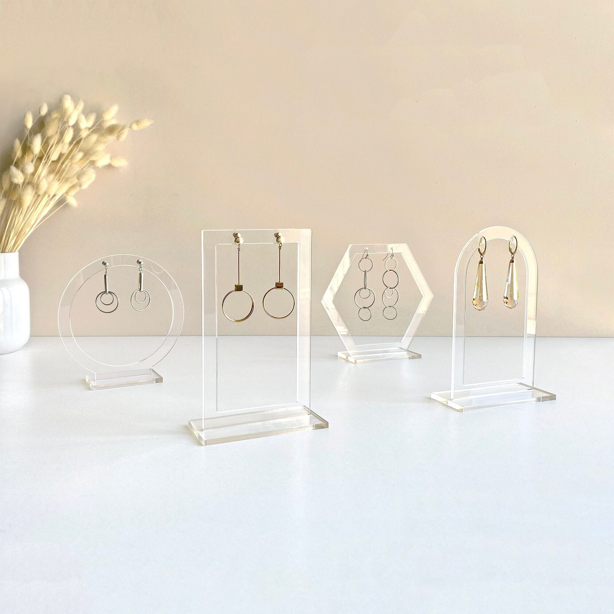 ขาตั้งจอแสดงผลต่างหู,ผู้ถือต่า - Body Jewelry Display บทวิจารณ์และราคา