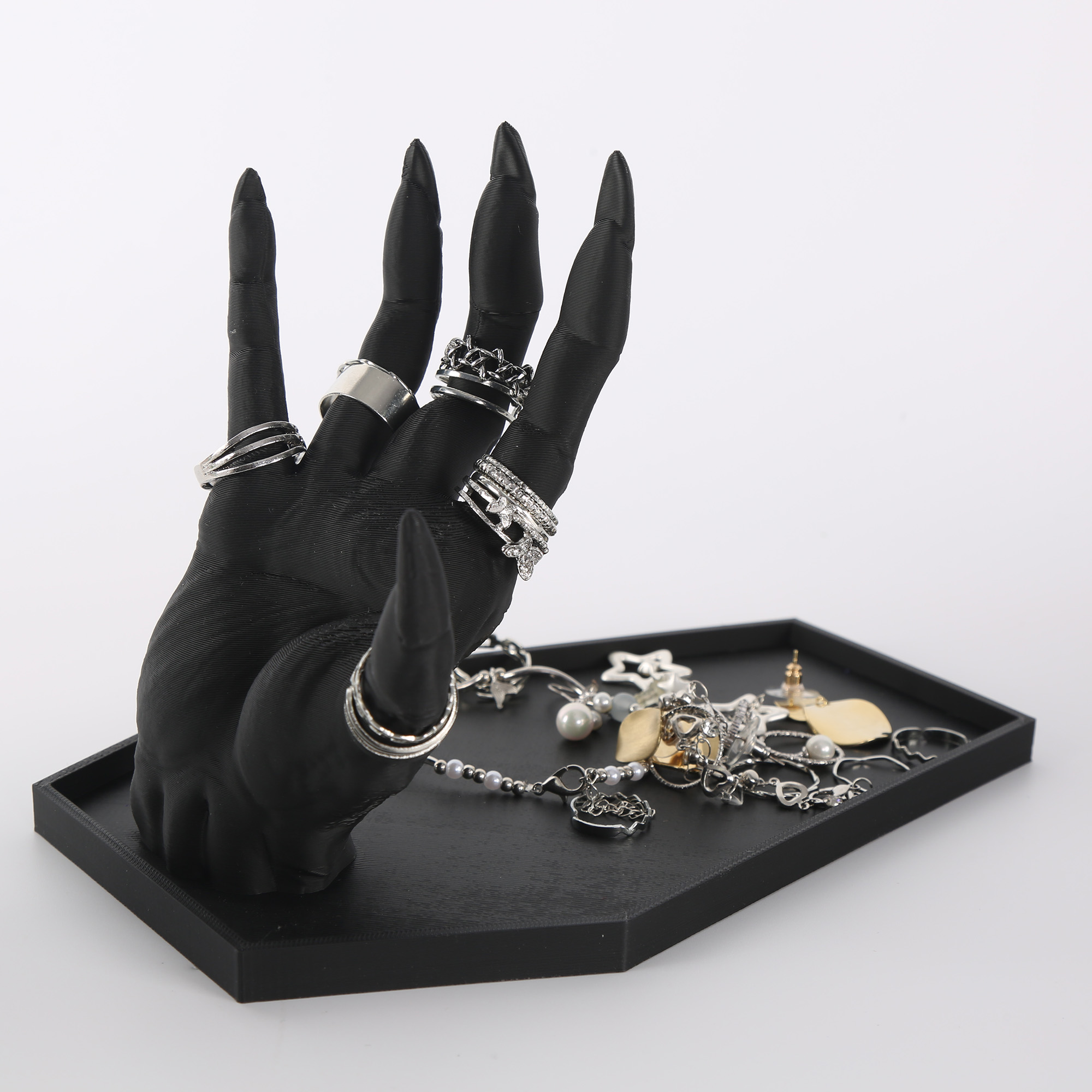 ขาตั้งเครื่องประดับมือปีศาจสไต - Body Jewelry Websites บทวิจารณ์และราคา
