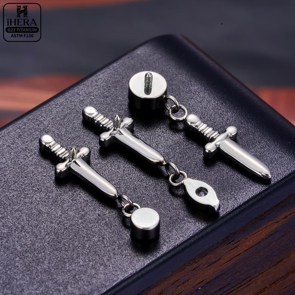 จิวเจาะริมฝีปากรูปใบไม้ประดับด - Zoor Body Jewelry บทวิจารณ์และราคา