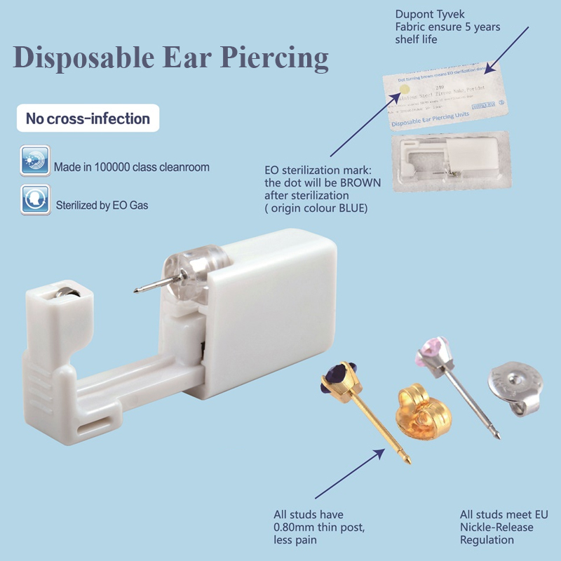 1 หน่วยความปลอดภัยฆ่าเชื้อทิ้ง - Body Jewelry Factory บทวิจารณ์และราคา