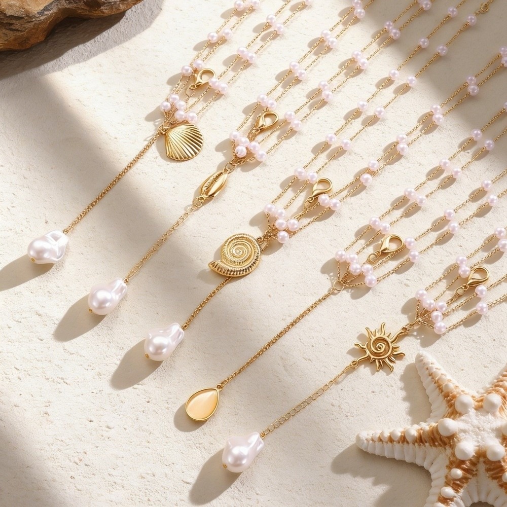สร้อยคอรูปปลาดาวแฟชั่น ประดับม - Body Jewelry Chest บทวิจารณ์และราคา