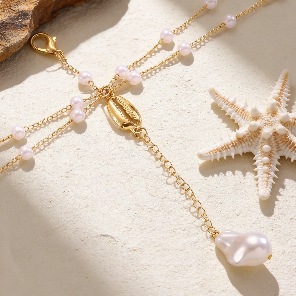 สร้อยคอรูปปลาดาวแฟชั่น ประดับม - Body Jewelry Chest บทวิจารณ์และราคา
