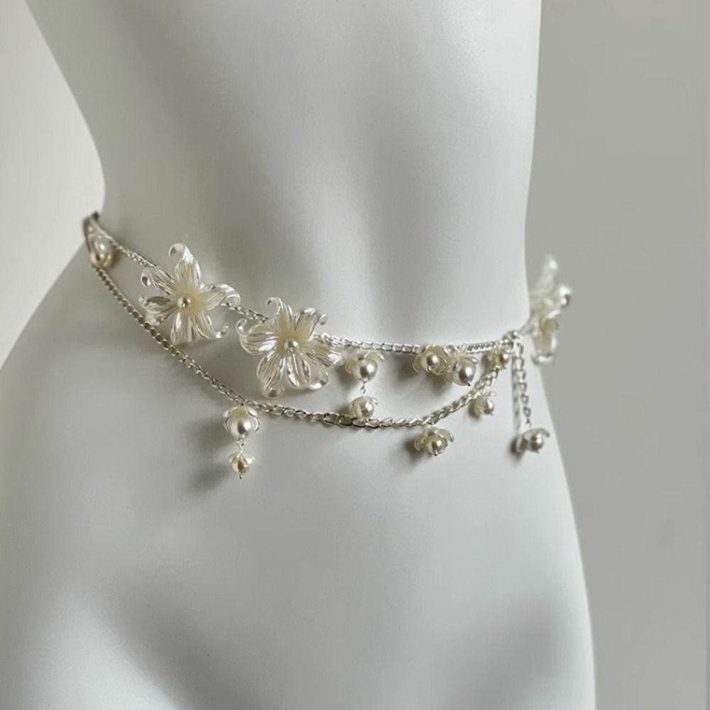 โซ่คาดเอวไข่มุกแฟชั่นสุดหรู เค - Body Jewelry Bulk บทวิจารณ์และราคา