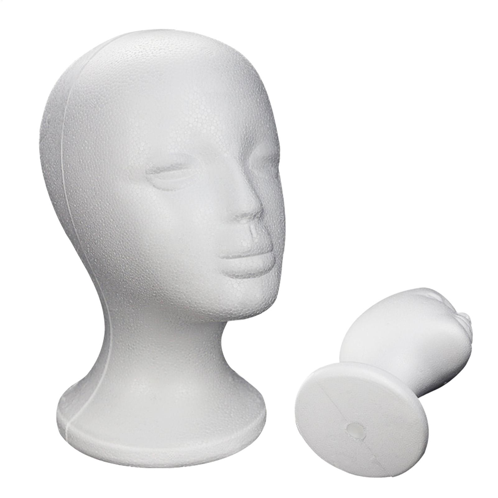 หัวหุ่นโฟมหญิงสำหรับโชว์วิก หม - Body Jewelry Storage บทวิจารณ์และราคา
