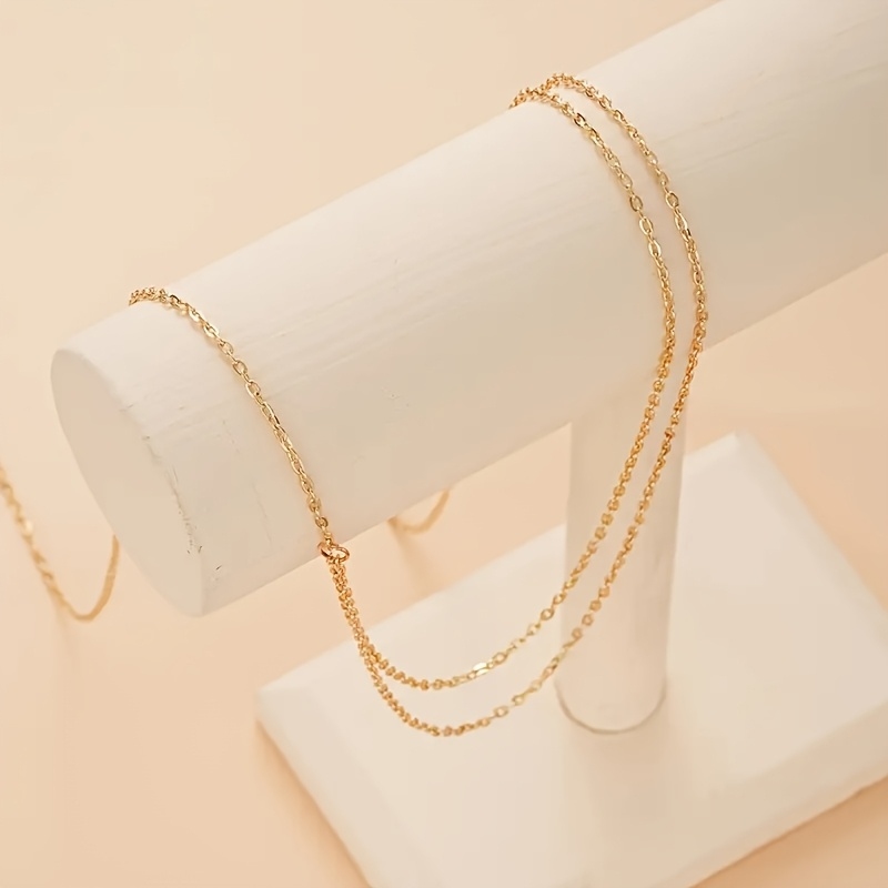 เข็มขัดโซ่คาดเอวโลหะสีทองสองชั - Body Jewelry Bulk บทวิจารณ์และราคา