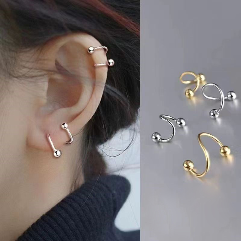 ผู้หญิงเกลียวต่างหูเจาะเครื่อง - Body Jewelry Lip Ring บทวิจารณ์และราคา