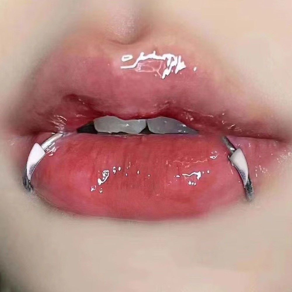 ชุดแหวนริมฝีปากปลอมแบบโอเวอร์ไ - Body Jewelry Lip Ring บทวิจารณ์และราคา