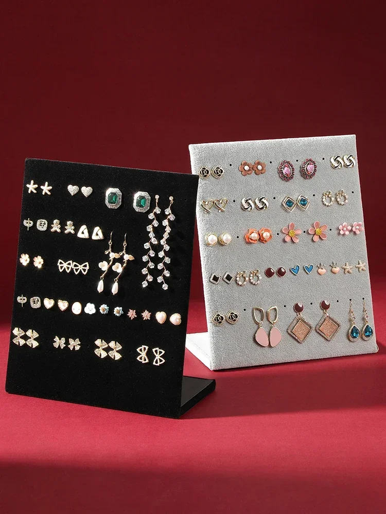 ชั้นโชว์ต่างหูกำมะหยี่ชั้นเก็บ - Body Jewelry Display บทวิจารณ์และราคา