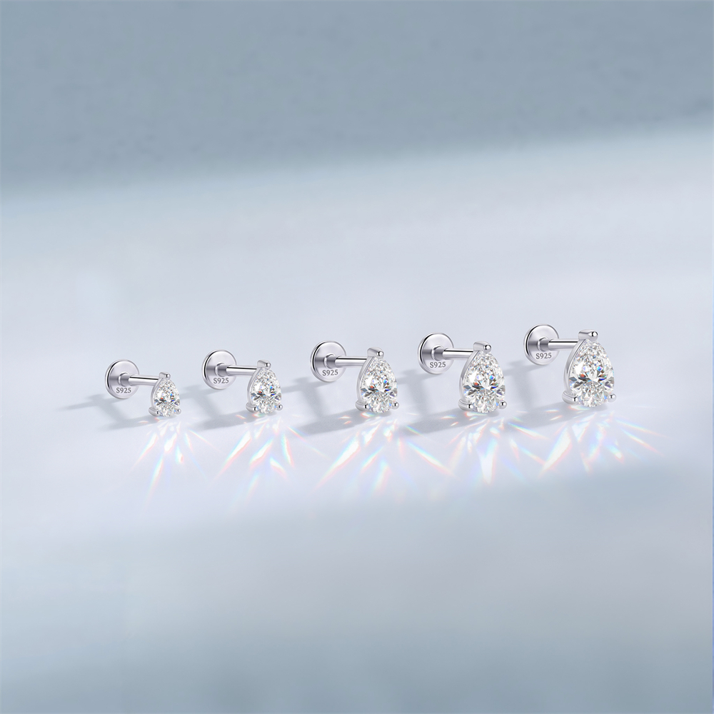 ต่างหู KOJ 1 ชิ้น เงินแท้ 925  - Body Jewelry Ear Piercing บทวิจารณ์และราคา