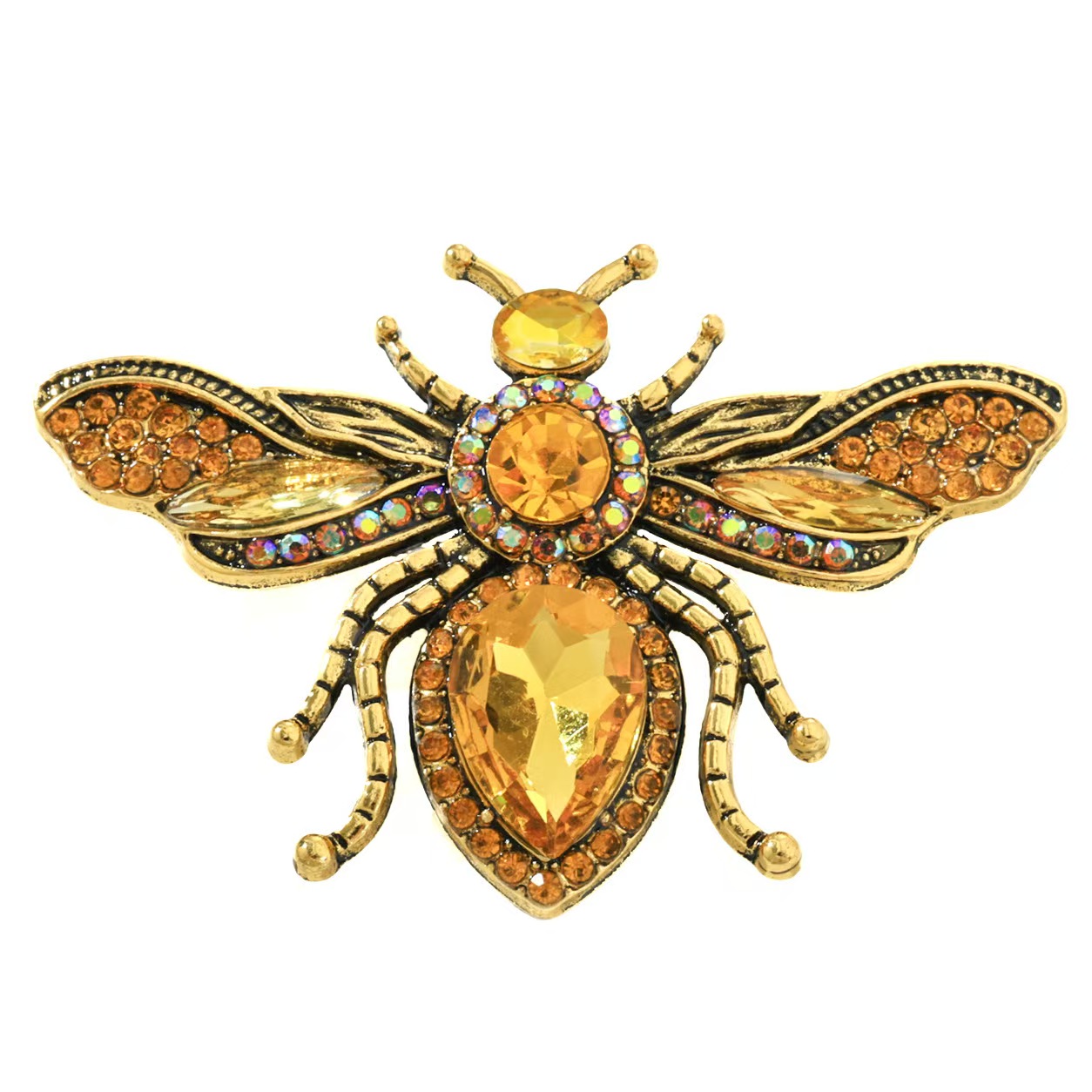 เข็มกลัดผึ้งสีทองสไตล์เรโทร, เ - Body Jewelry Websites บทวิจารณ์และราคา